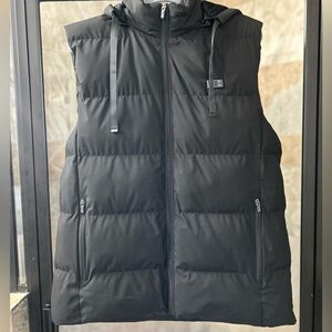 Heated Puffer Vest Black Unisex Helios Battery Heated Vest NWOT Medium